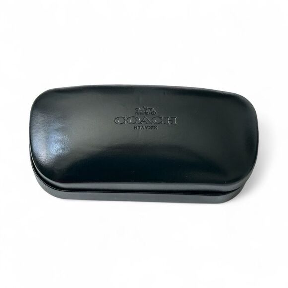 Coach Hard Shell Sunglasses Case Black - Picture 2 of 7